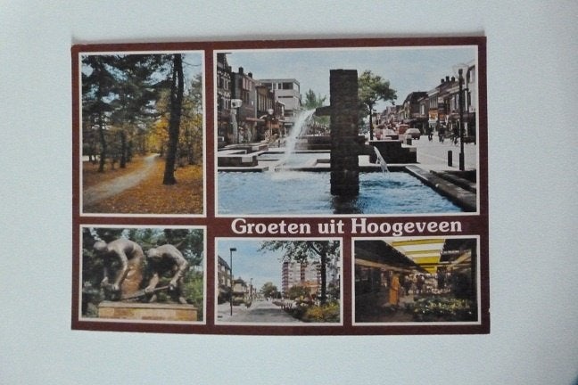 HOOGEVEEN beeld fontein passage winkelstraat 5 luik, Ophalen, 1980 tot heden, Gelopen, Drenthe
