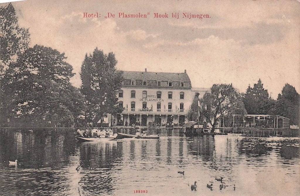 703-063-025 Hotel De Plasmolen Mook bij Nijmegen, Verzenden, Voor 1920, Gelderland