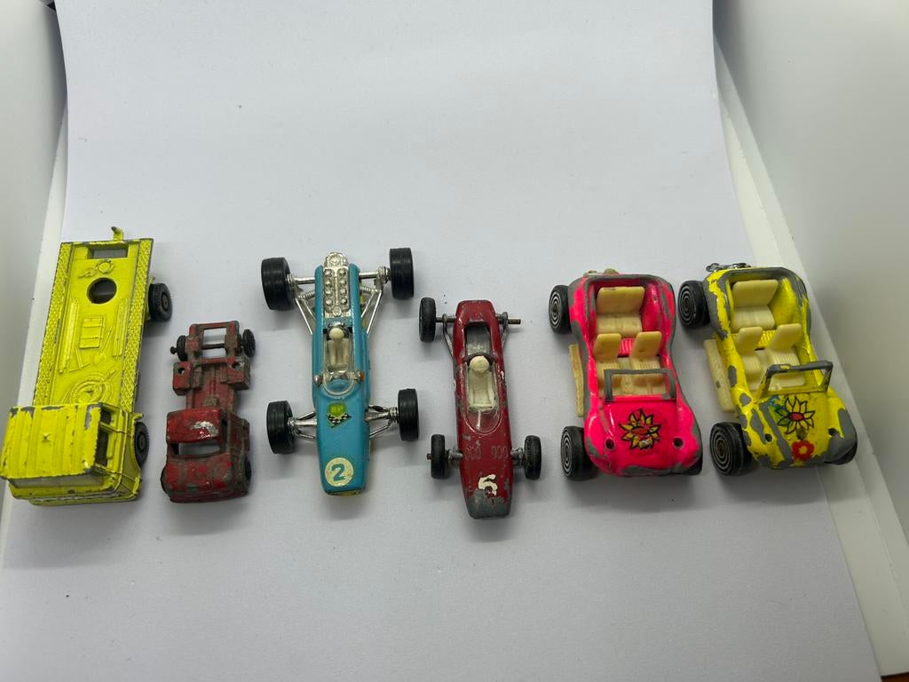 Vintage diecast mixed lot Ferrari F1 Majorette DAF bundle, Ophalen of Verzenden, Zo goed als nieuw