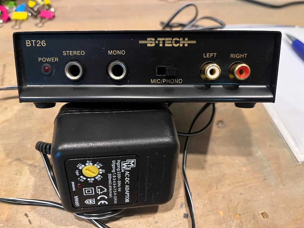 B Tech Phono voor versterker bt 26, Ophalen, Overige merken