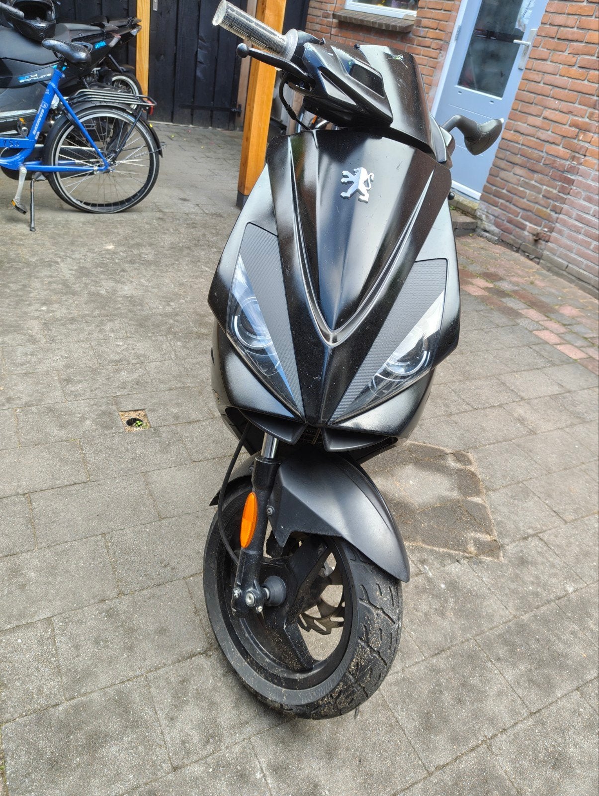 Peugeot Jetforce C-Tech 50, Fietsen en Brommers, Scooters | Peugeot, Ophalen, Tweetakt, Overige modellen, Maximaal 45 km/u