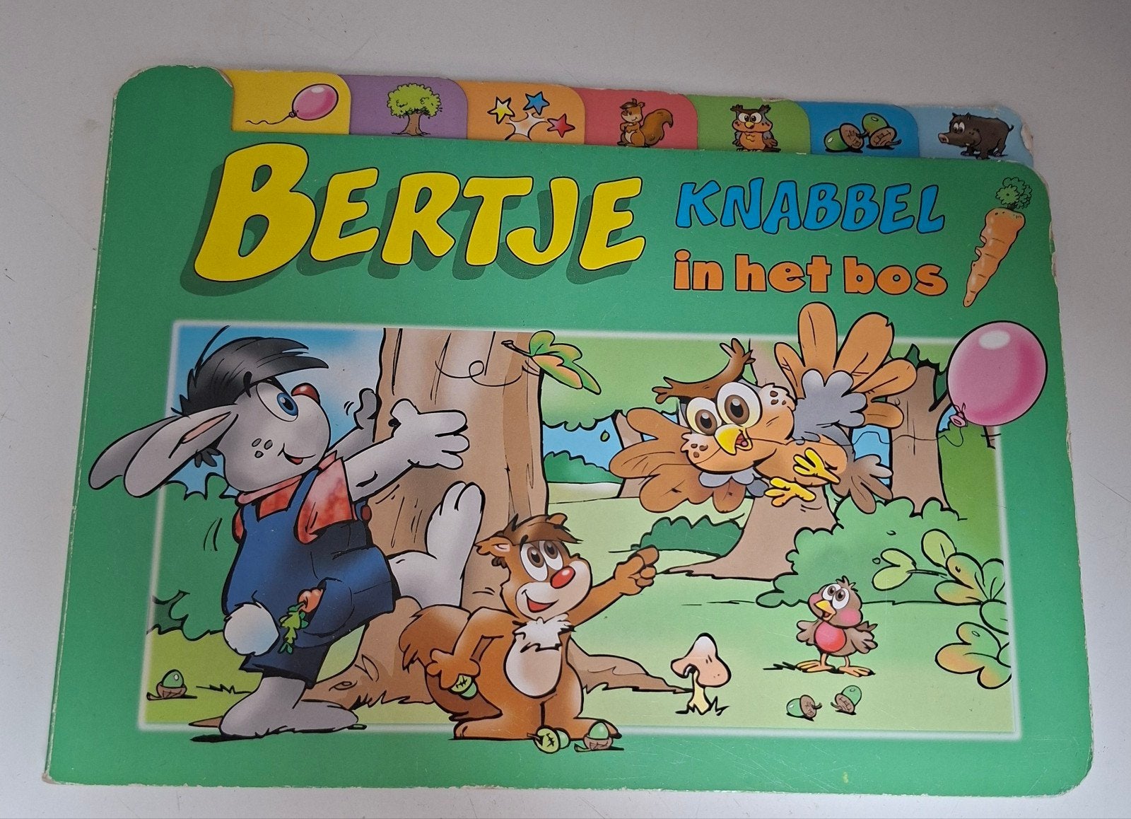 Bertje Knabbel in het bos - Leuk kinderboek, Boeken, Fictie algemeen, Jongen of Meisje, Ophalen of Verzenden, Voorleesboek
