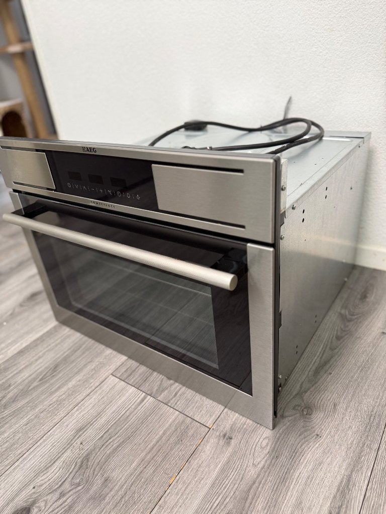 AEG Multifunctionele Hetelucht Oven RVS (Competence), Witgoed en Apparatuur, Ovens, Ophalen, Minder dan 45 cm, Hete lucht, AEG