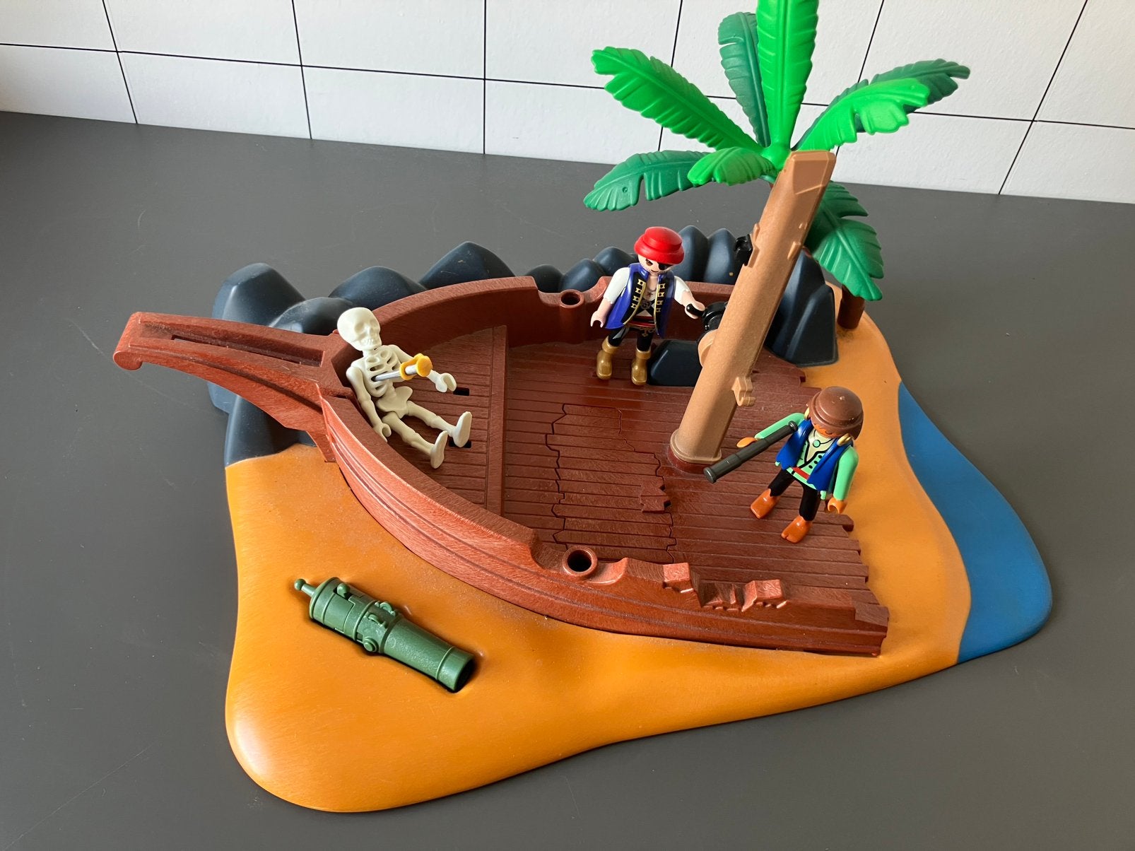 Playmobil pirateneiland, Ophalen of Verzenden, Zo goed als nieuw
