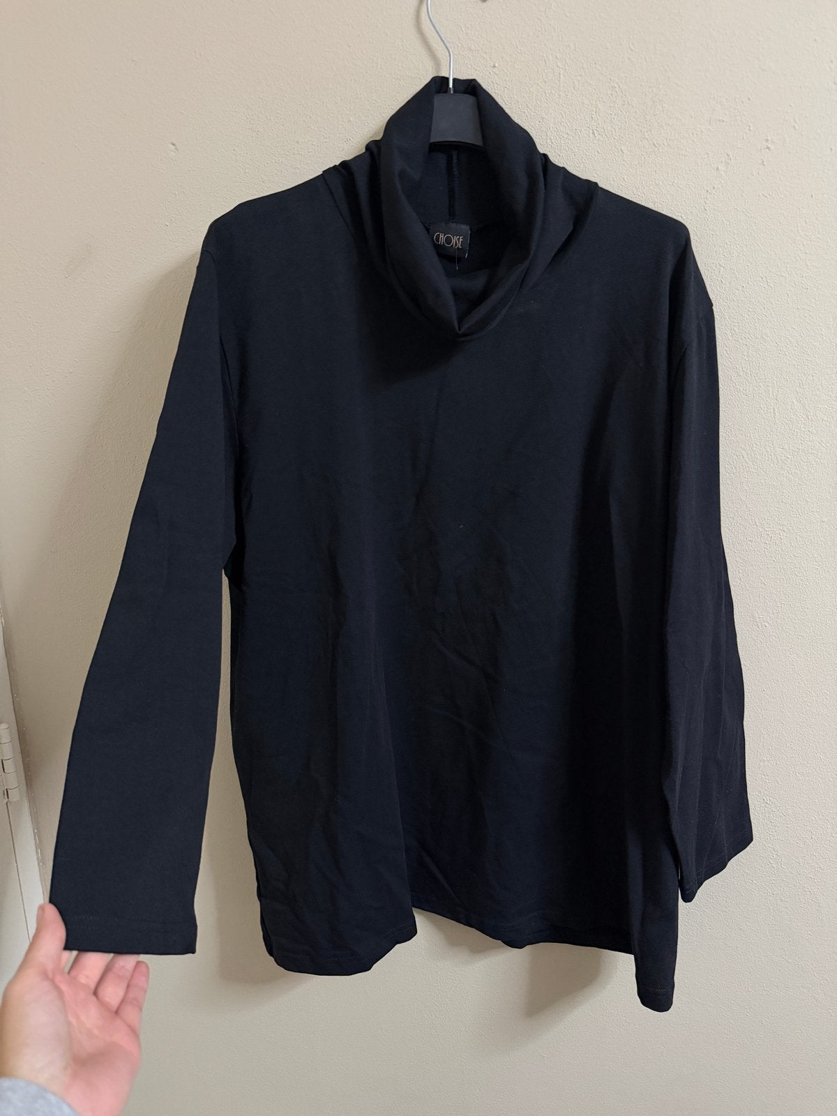Choice zwarte coltrui - Maat 52, Kleding | Dames, Zwart, Maat 46/48 (XL) of groter, Nieuw, Ophalen of Verzenden