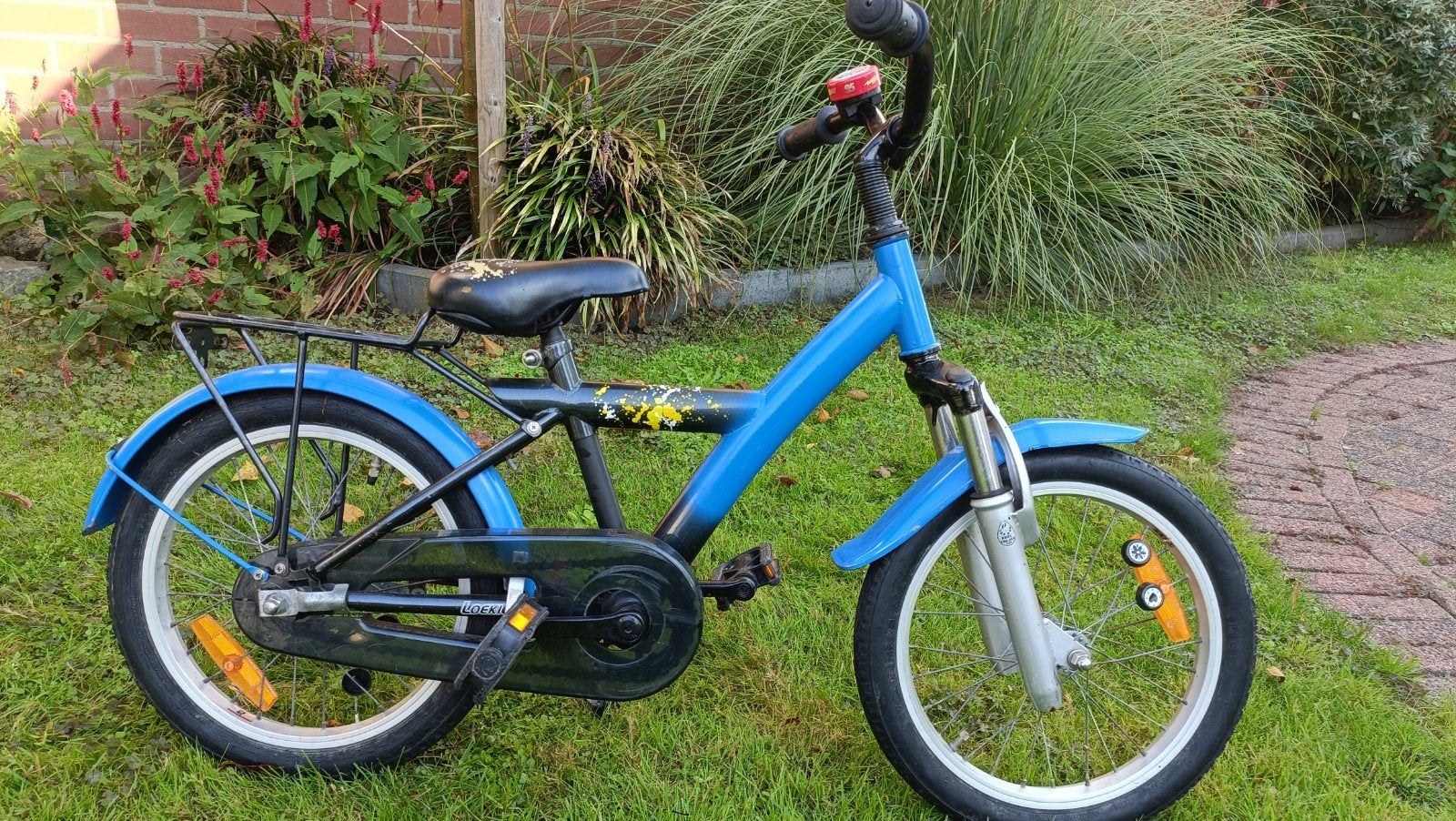 Jongensfiets 16 inch - Ideaal voor 4-6 jaar (105-115 cm), Ophalen, Terugtraprem, 16 inch