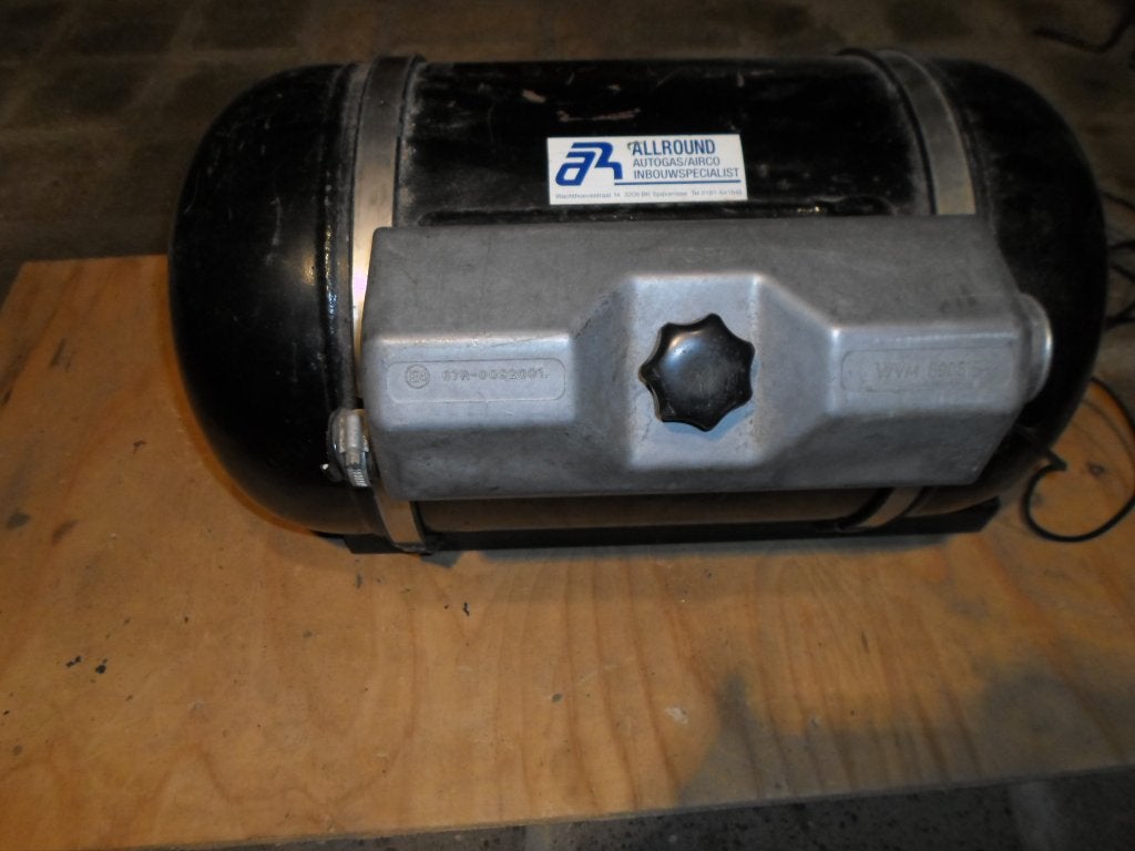 lpg tank, Ophalen
