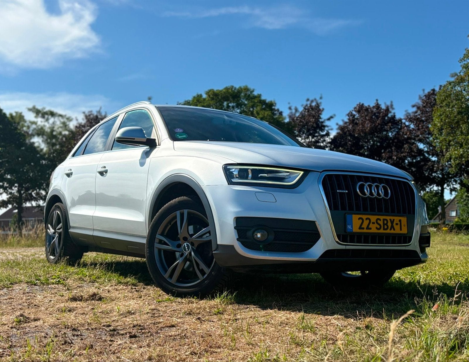 Audi Q3 2.0TFSI Quattro 170PK 125KW 2011 Grijs metallic, Auto's, Audi, 1800 kg, Zwart, 4 cilinders, 1984 cc
