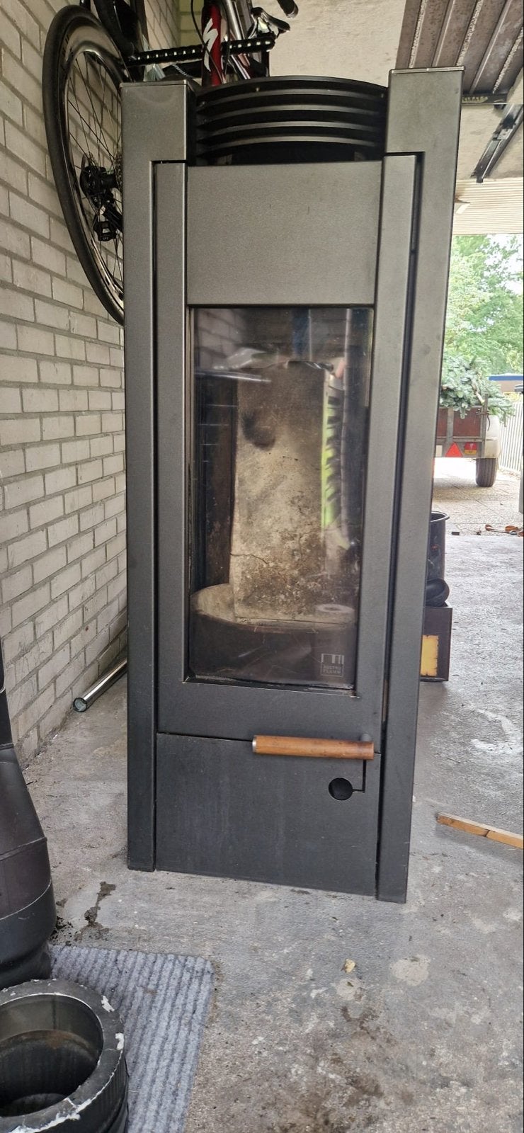 Austroflamm Tria Houtkachel 7 kW - Zo goed als nieuw, Ophalen, Houtkachel, Zo goed als nieuw, Vrijstaand