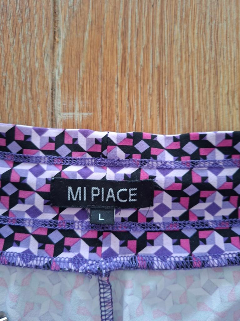 Mi piace paars roze xwart wit travel L 42 broek travelbroek, Kleding | Dames, Mi Piace, Paars, Maat 42/44 (L), Ophalen of Verzenden