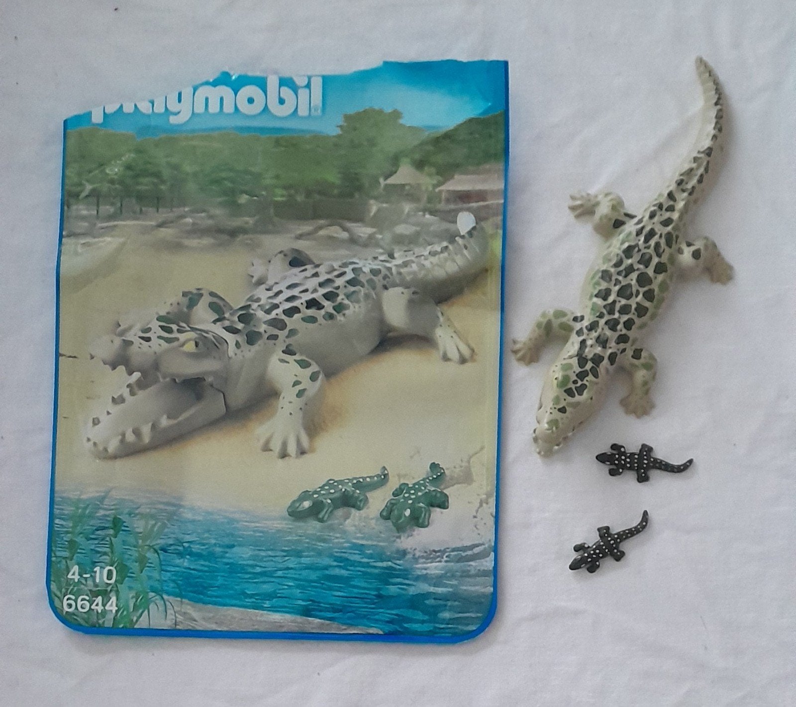 Playmobil Krokodil met baby krokodillen (set 6644), Ophalen of Verzenden