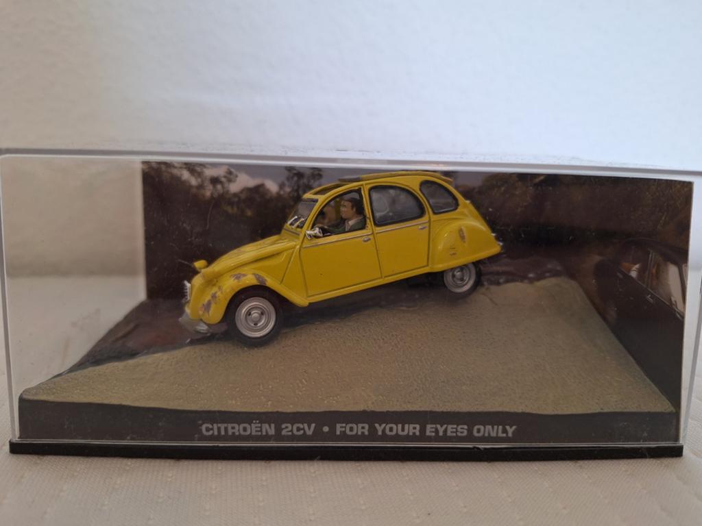 Citroën 2CV 'For Your Eyes Only' modelauto, Overige merken, 1:50 of kleiner, Auto, Ophalen of Verzenden
