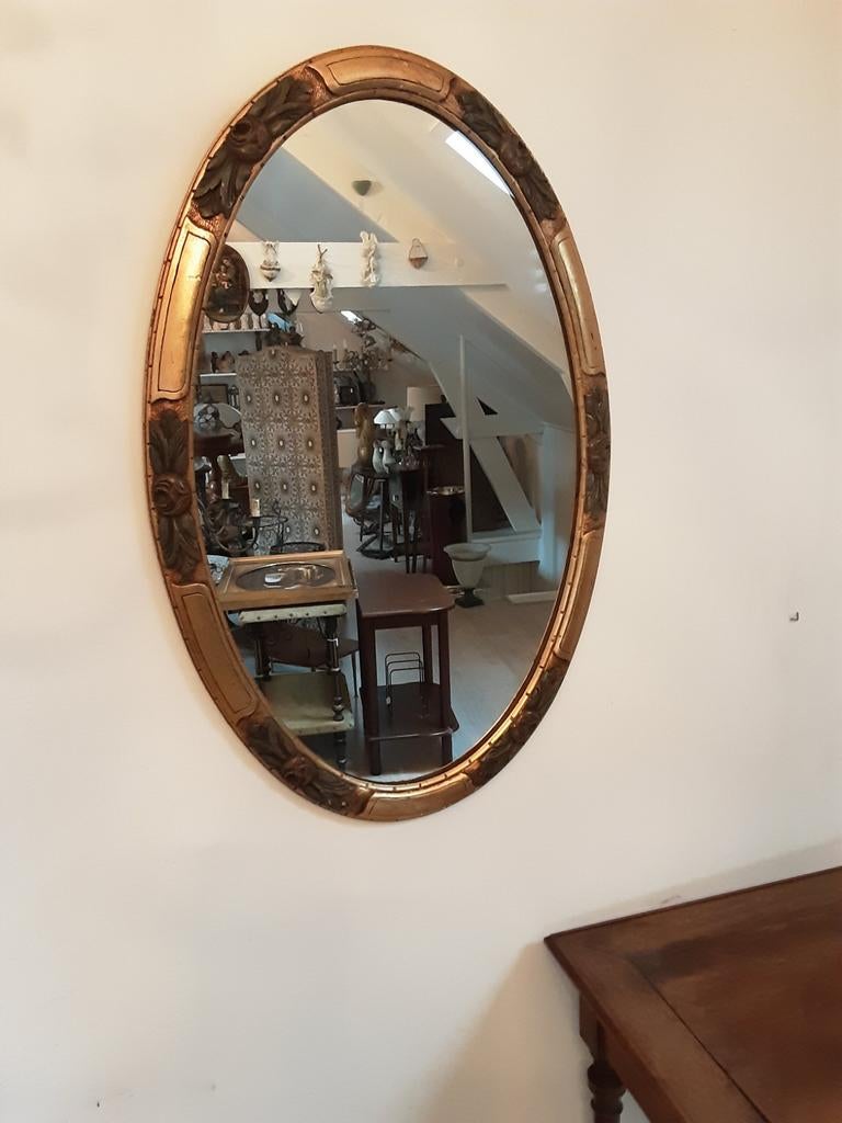 Spiegel, Ophalen, Zo goed als nieuw, Minder dan 100 cm, Rechthoekig