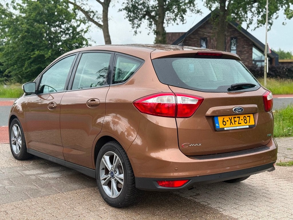 Ford C-Max 1.0 Ambiente Airco Psensor Navi Stoelverwarming, Auto's, Voorwielaandrijving, Euro 5, 101 pk, Gebruikt
