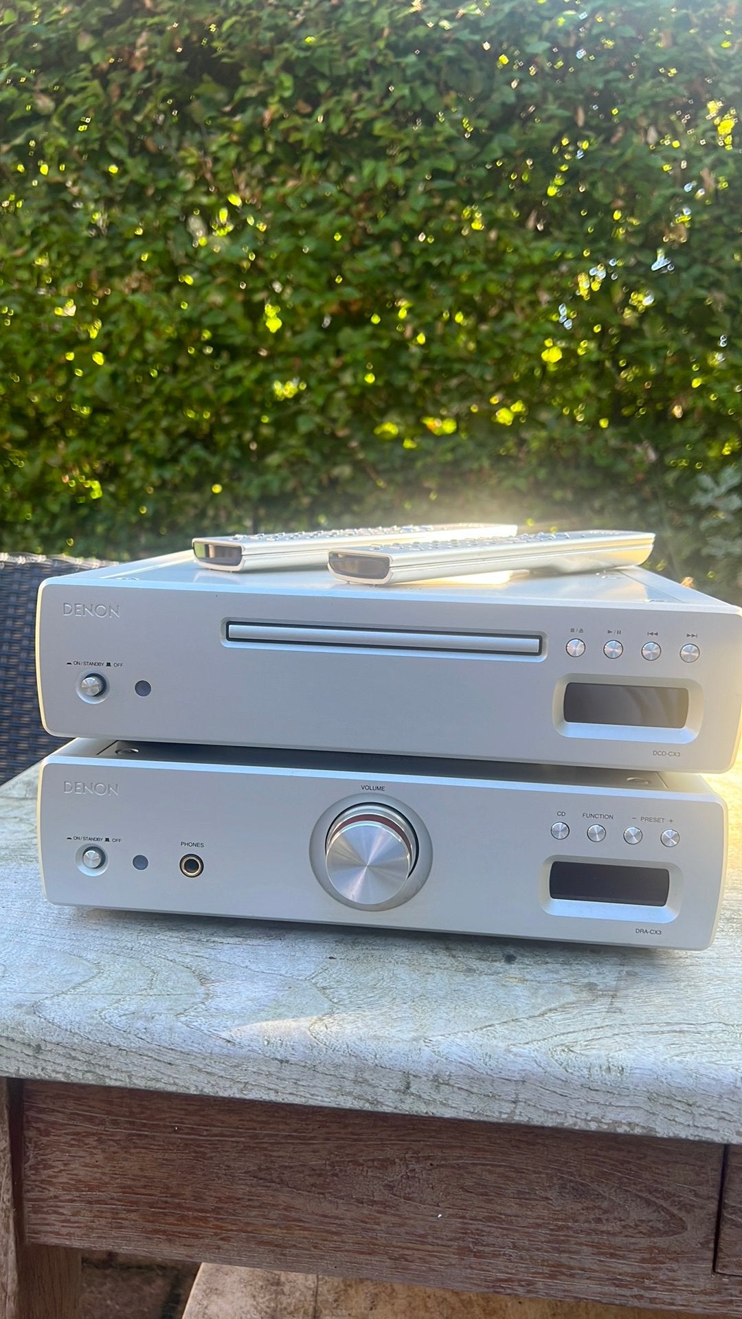 Denon DCD CX3 en DRA-CX3, Gebruikt, Denon, Ophalen of Verzenden, Denon straat japan