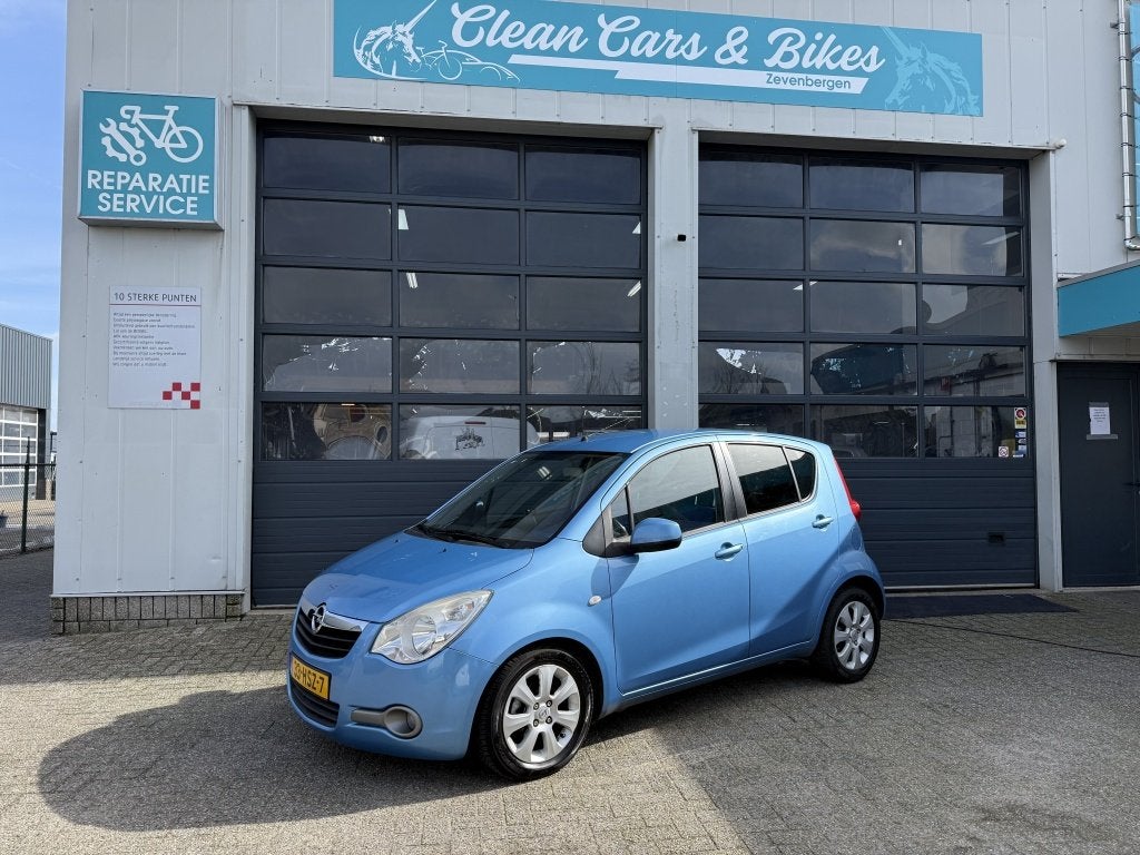 Opel Agila 1.2 Enjoy (bj 2009), Auto's, Voorwielaandrijving, 86 pk, 4 cilinders, 965 kg