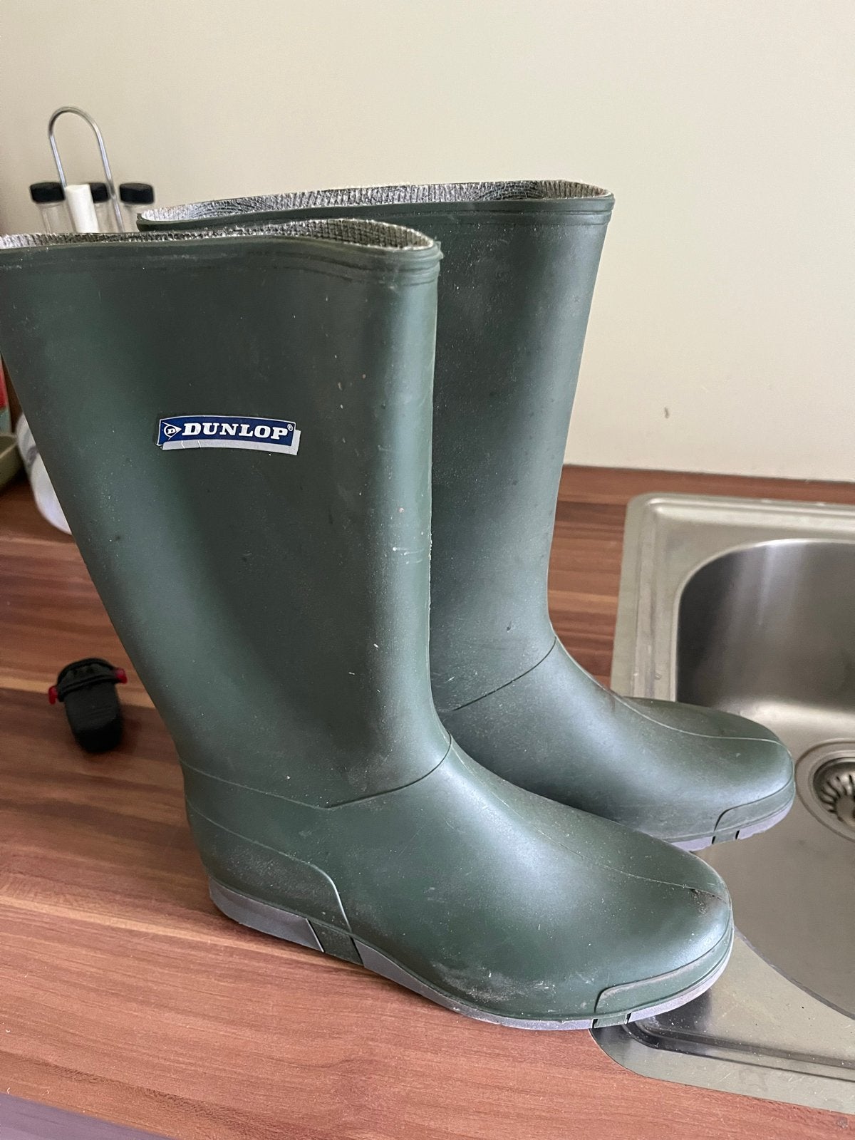 Dunlop regenlaarzen maat 36 - Groen, Ophalen of Verzenden