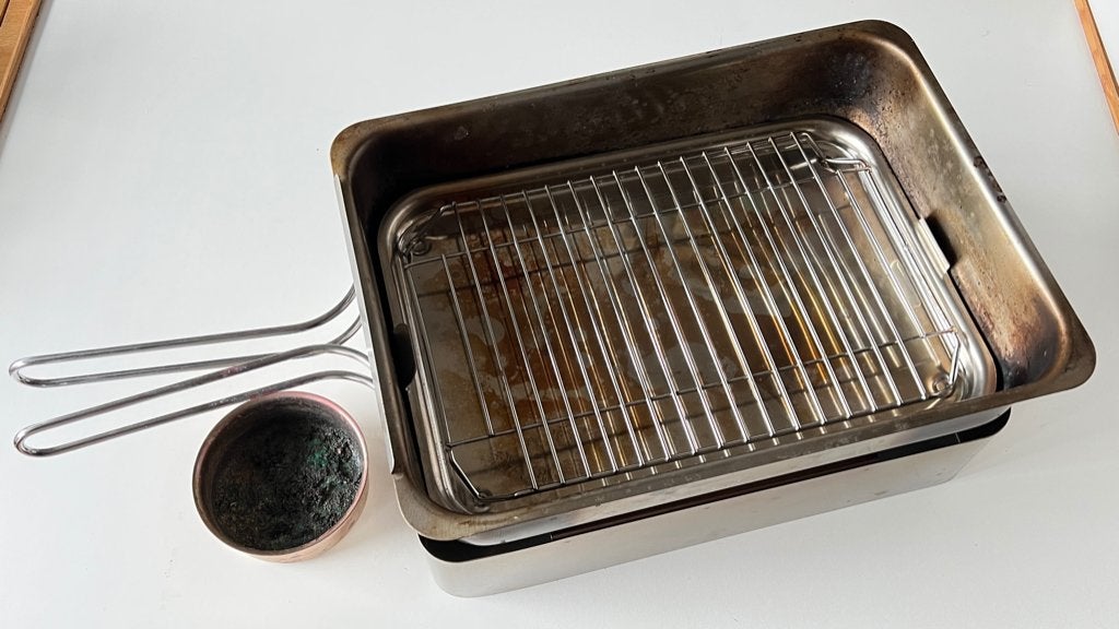 SMOOKER stainless steel rookoven, Ophalen of Verzenden, Gebruikt, La Cucina