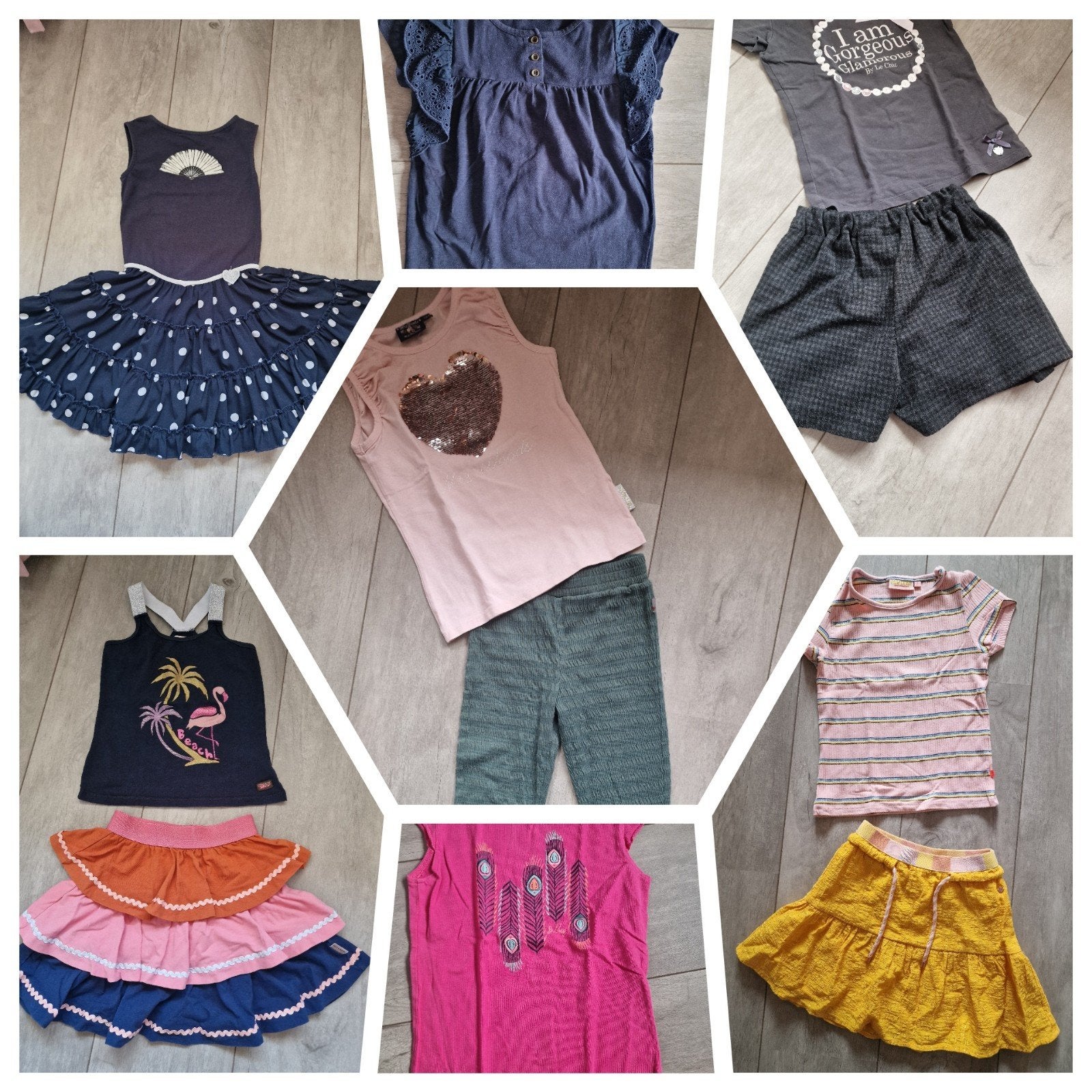 Pakket kleding, nono, like flo, b.nosy, zara, 110, 116, 122, Ophalen of Verzenden, Zo goed als nieuw, Maat 110
