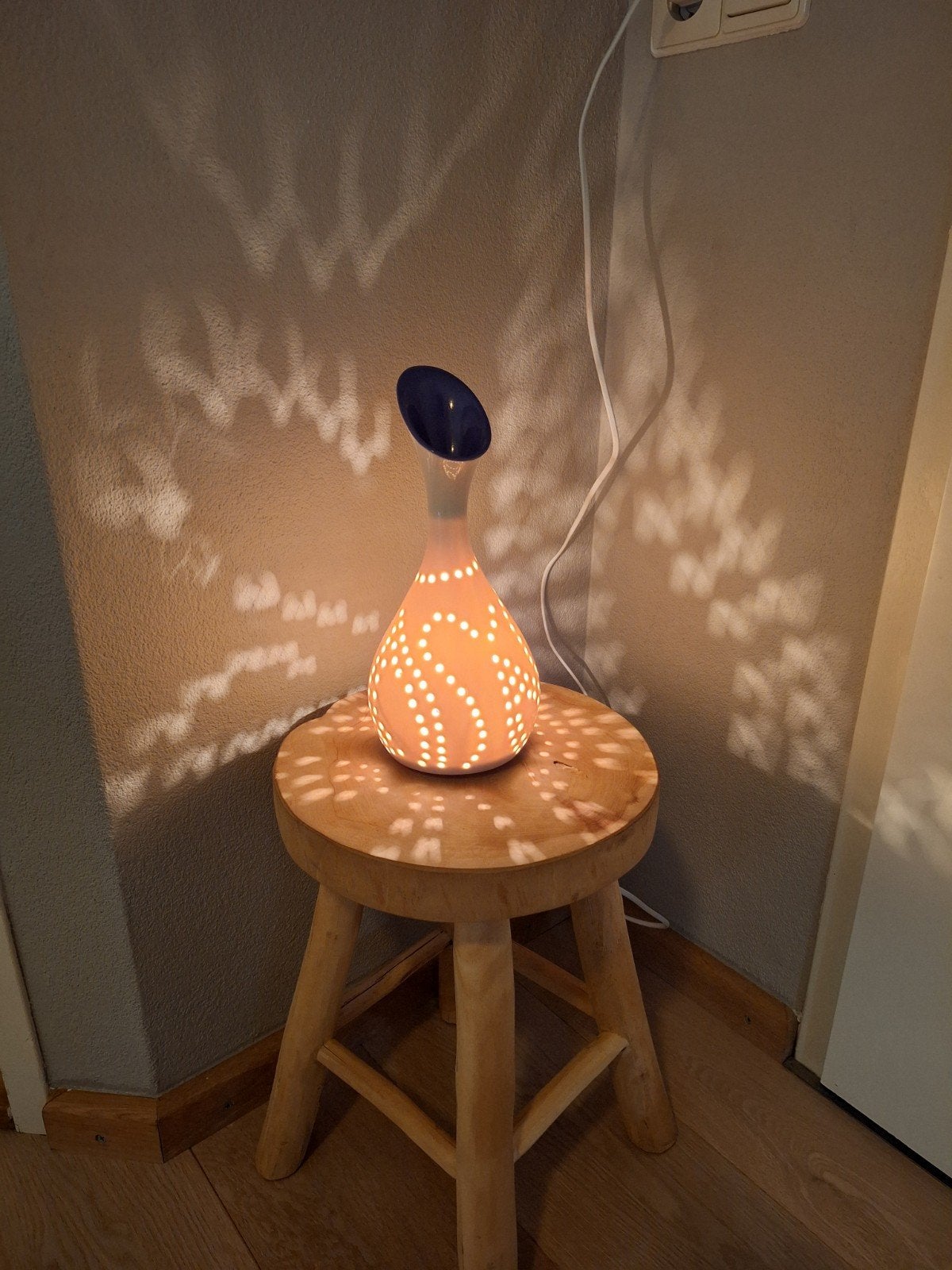 Mooie Franse lamp diffuser voor essentiële oliën, Ophalen of Verzenden