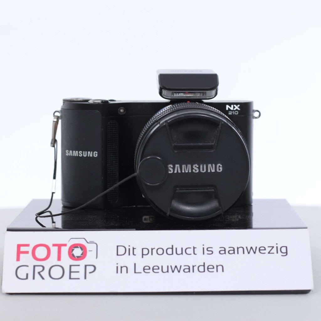 Samsung NX210 + 18-55mm OIS (Leeuwarden), Audio, Tv en Foto, Fotocamera's Digitaal, Foto-Groep, 19 megapixels, Gebruikt, Luttekepoortstraat 26 3841 AX Harderwijk