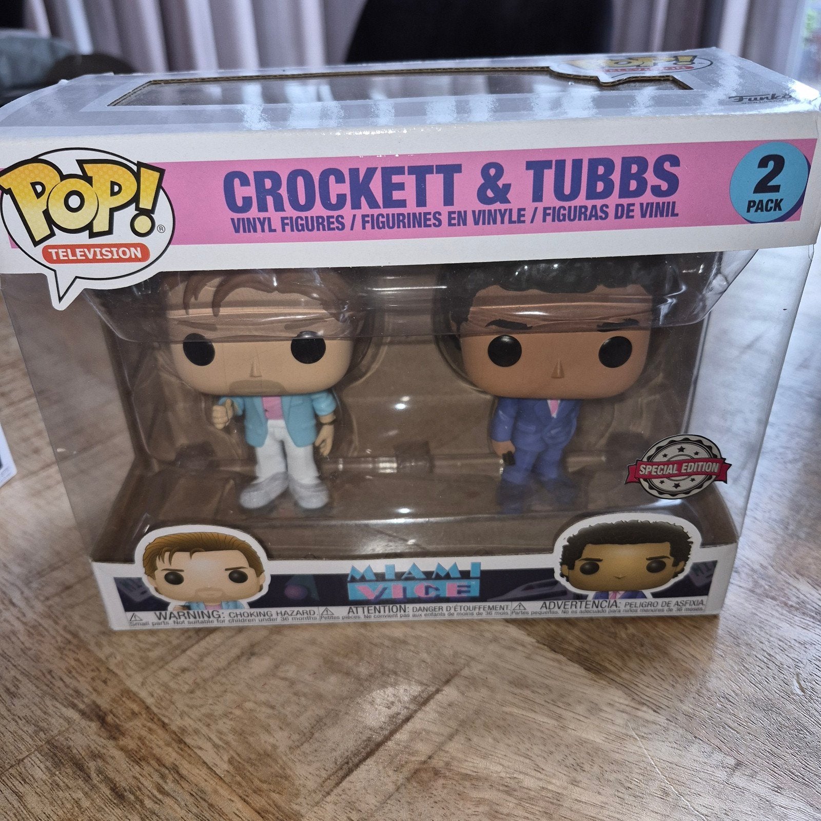 funko poppen crocket en tubbs Miami Vice, Ophalen of Verzenden, Zo goed als nieuw