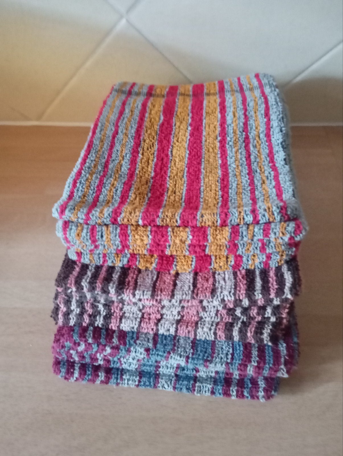 12 nieuwe washandjes, Ophalen of Verzenden, Nieuw, Wit