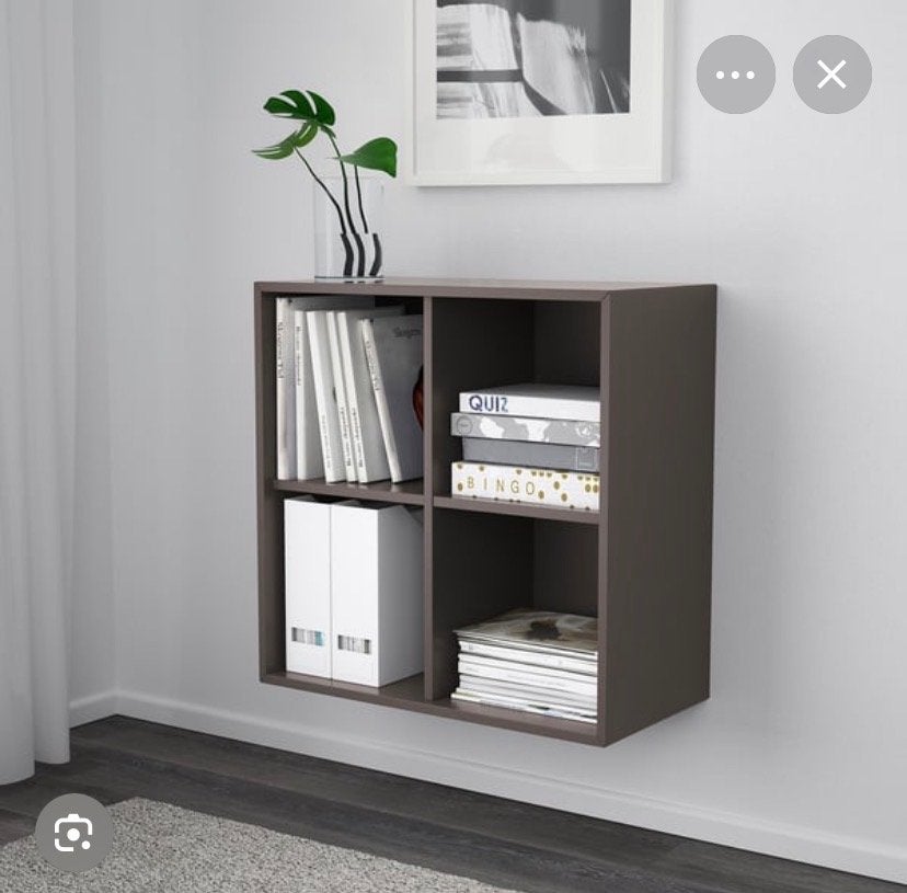 Te koop IKEA Eket wandkastjes dondergrijs, Ophalen, Zo goed als nieuw