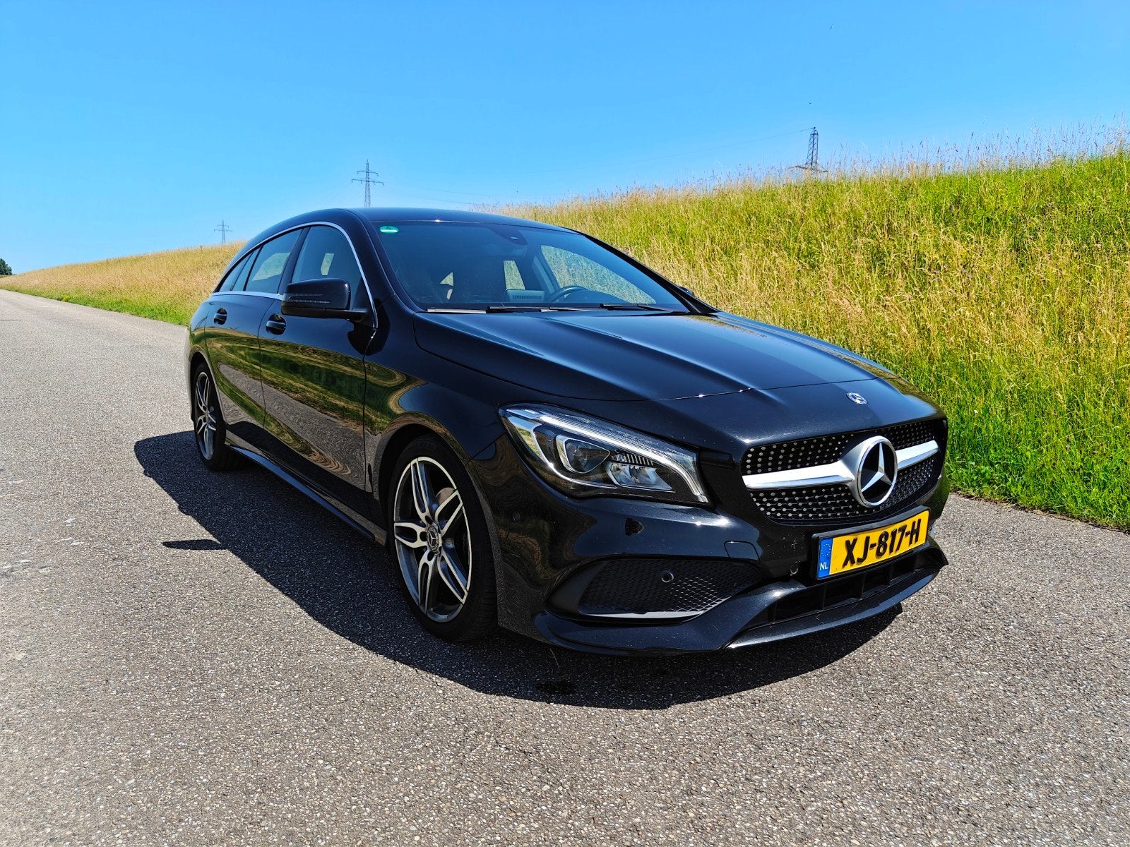 Mercedes-Benz CLA shooting brake volledig leer 2019 trekhaak, CLA, 730 kg, Euro 6, 4 cilinders