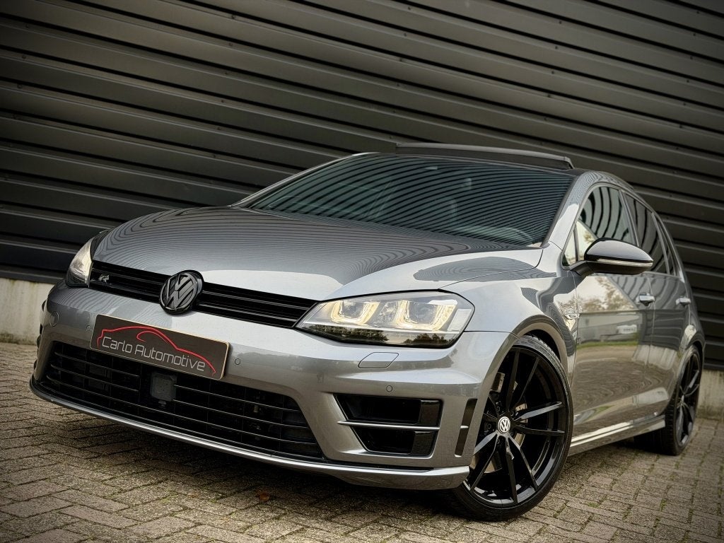 Volkswagen Golf 2.0 TSI R 4MOTION PANO|LEER|DYNA|DCC|MILLTEK, Auto's, Gebruikt, 4 cilinders, 1984 cc, Panoramadak