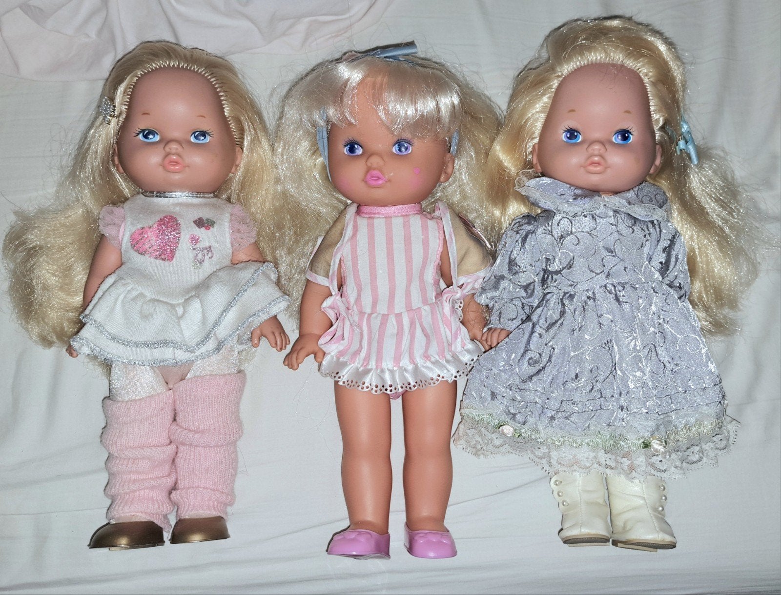 Mattel little miss poppen 43 cm prijs per stuk, Ophalen of Verzenden, Gebruikt, Babypop