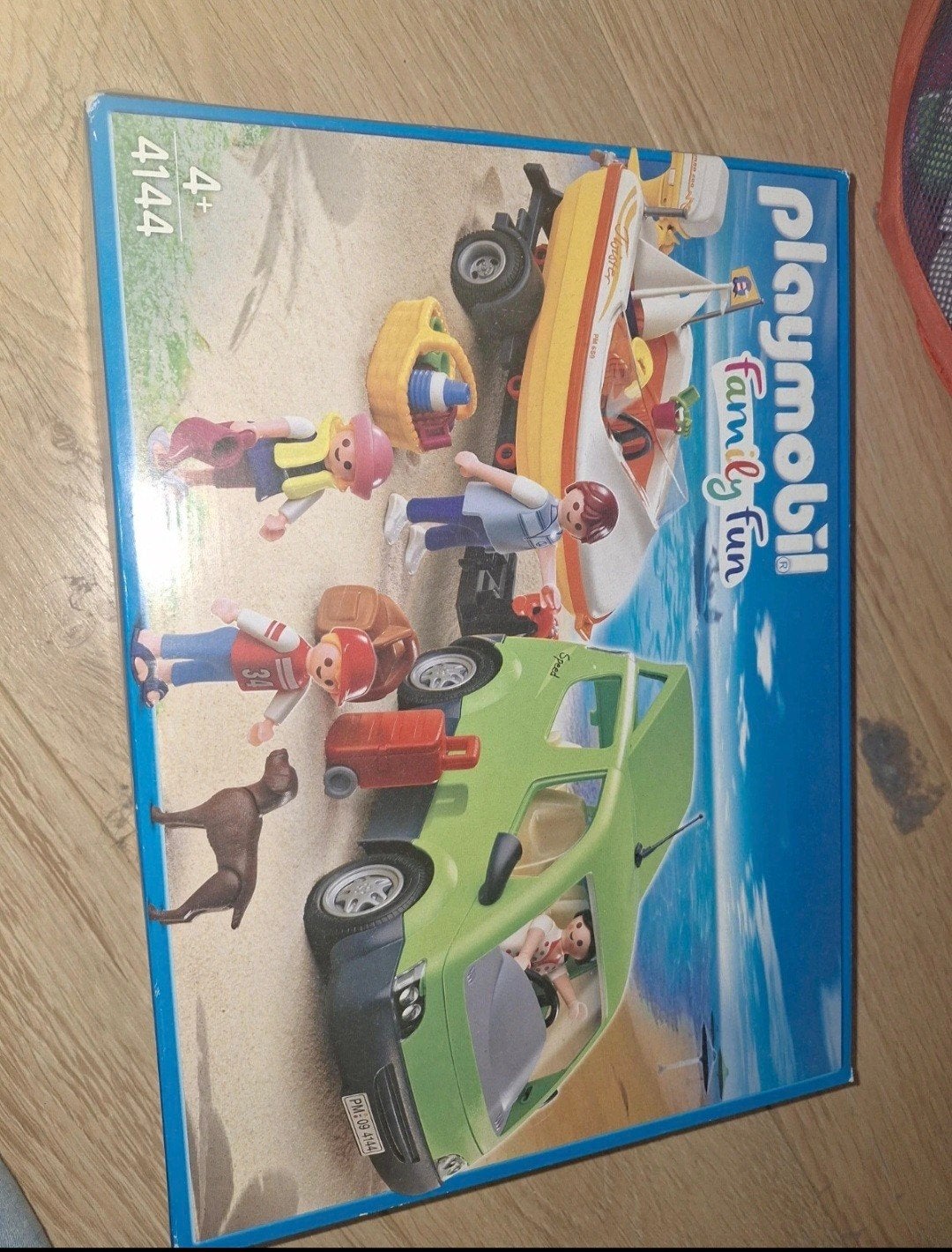 Playmobil Family Fun 4144 Camper met boot, Complete set, Voertuig, Nieuw, Family fun