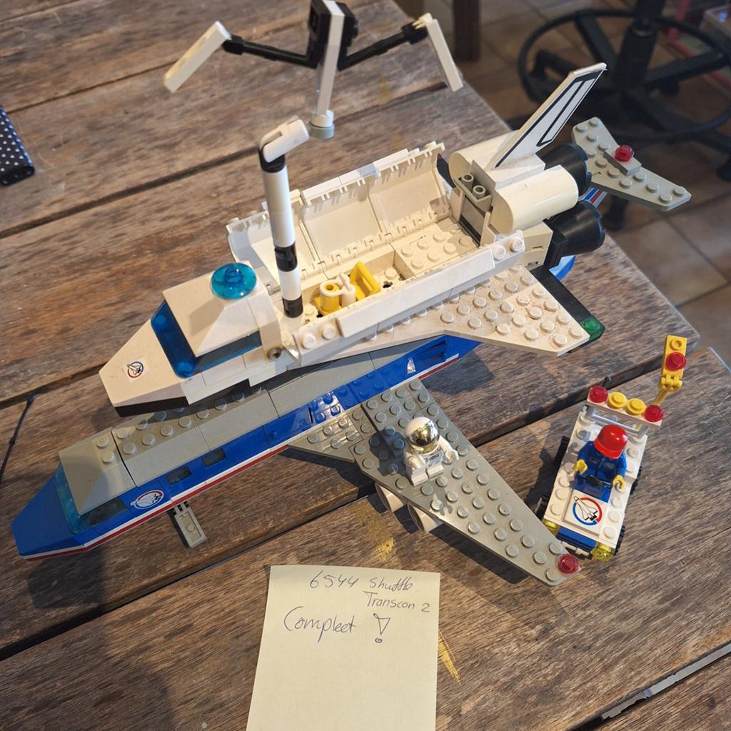 Vintage LEGO 6544 Shuttle Transcon 2 - Compleet jaren '90, Kinderen en Baby's, Speelgoed | Duplo en Lego, Gebruikt, Lego, Ophalen of Verzenden