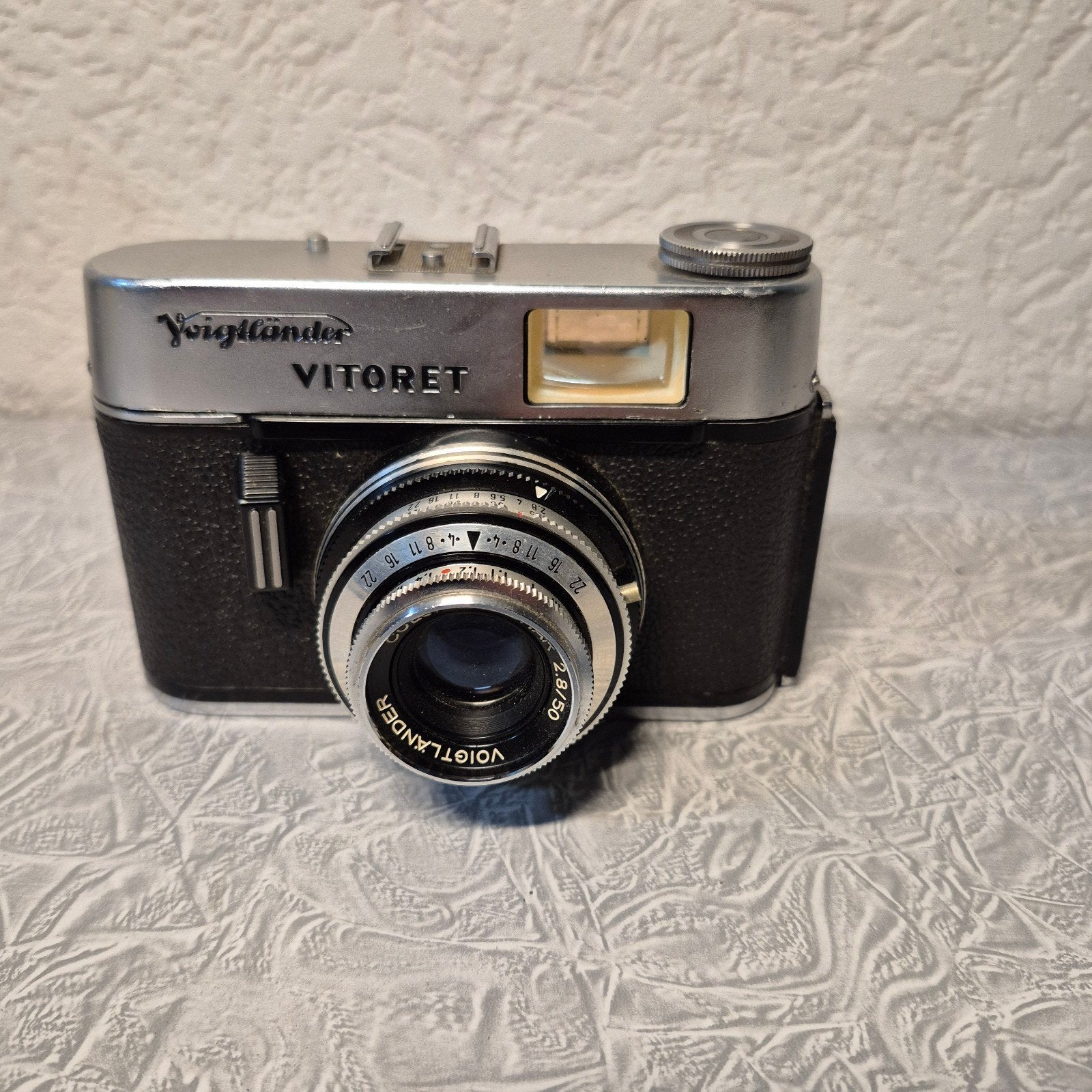 Voigtländer Vitoret 35mm filmcamera – Volledig werkend + ori, Ophalen of Verzenden, Gebruikt, Overige Merken