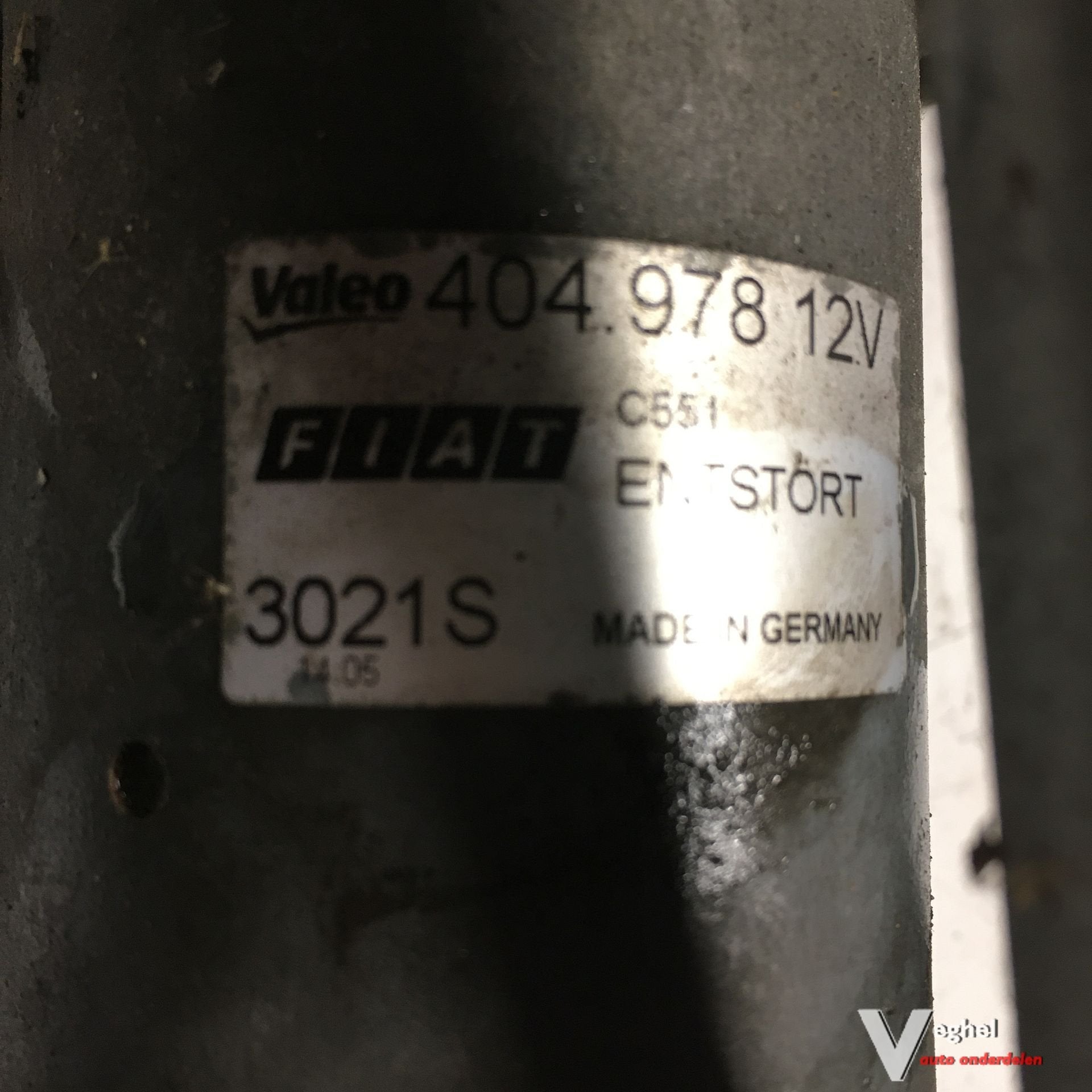 Fiat Punto Evo 5drs 2011 2500104 Ruitenwissermotor  404 978, Gebruikt, -, -, Ophalen of Verzenden
