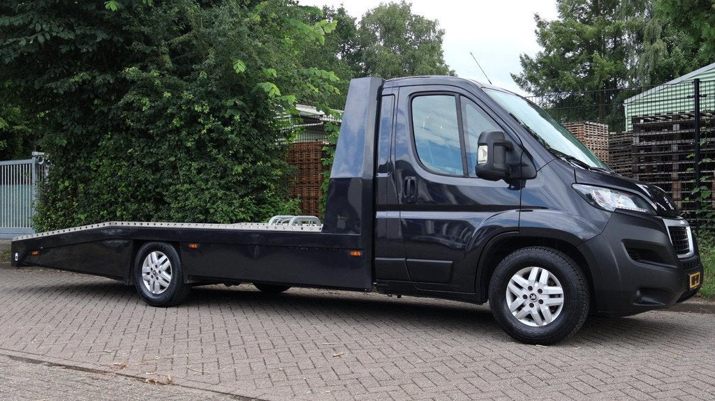 Peugeot Boxer 435 2.2 BlueHDi 165 L4 Pro Zwaar|Tijhof|NL-aut, Voorwielaandrijving, Stof, Gebruikt, 4 cilinders