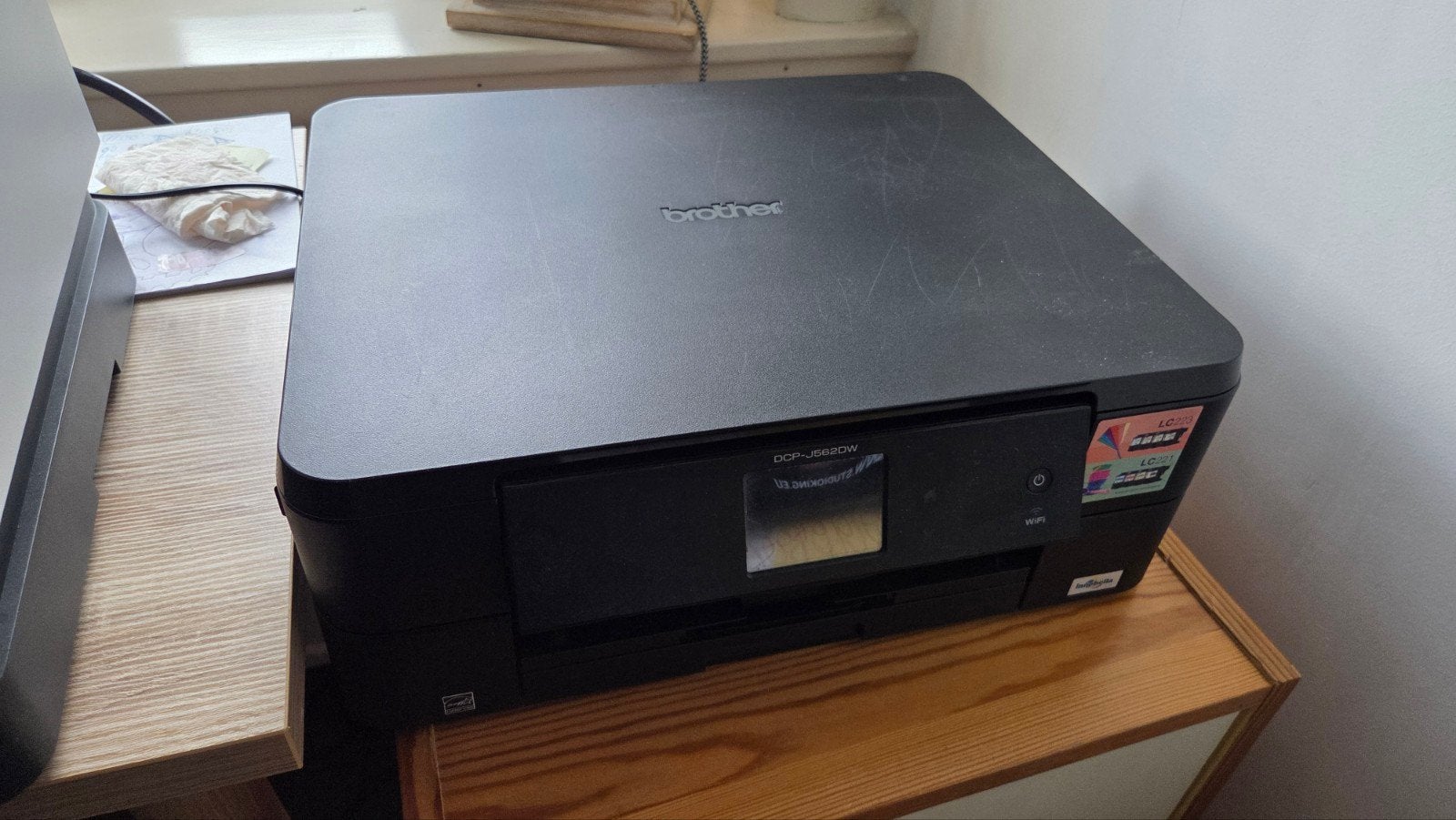 Brother DCP-J562DW All-in-One Printer met Wi-Fi, Gebruikt, Inkjetprinter, All-in-one, Draadloos