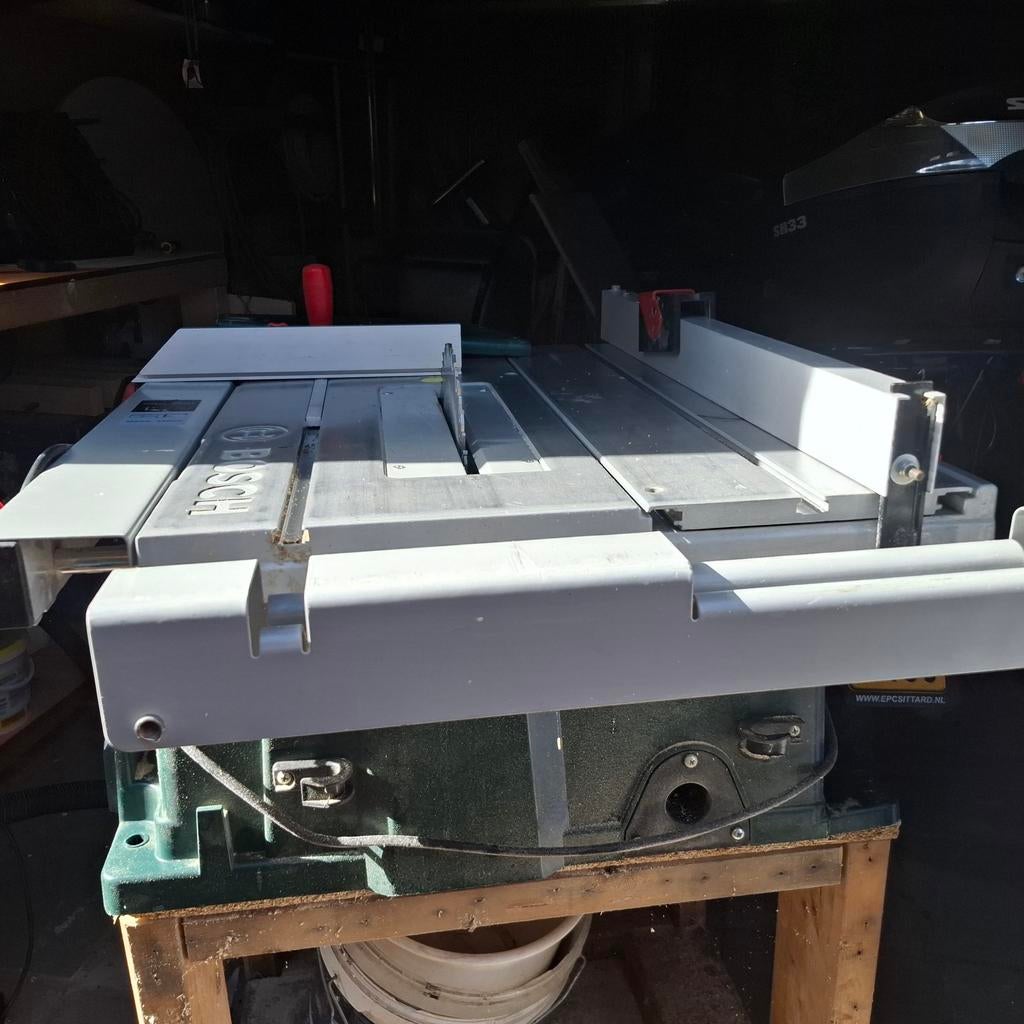 Bosch tafelzaag PTS 10, Ophalen
