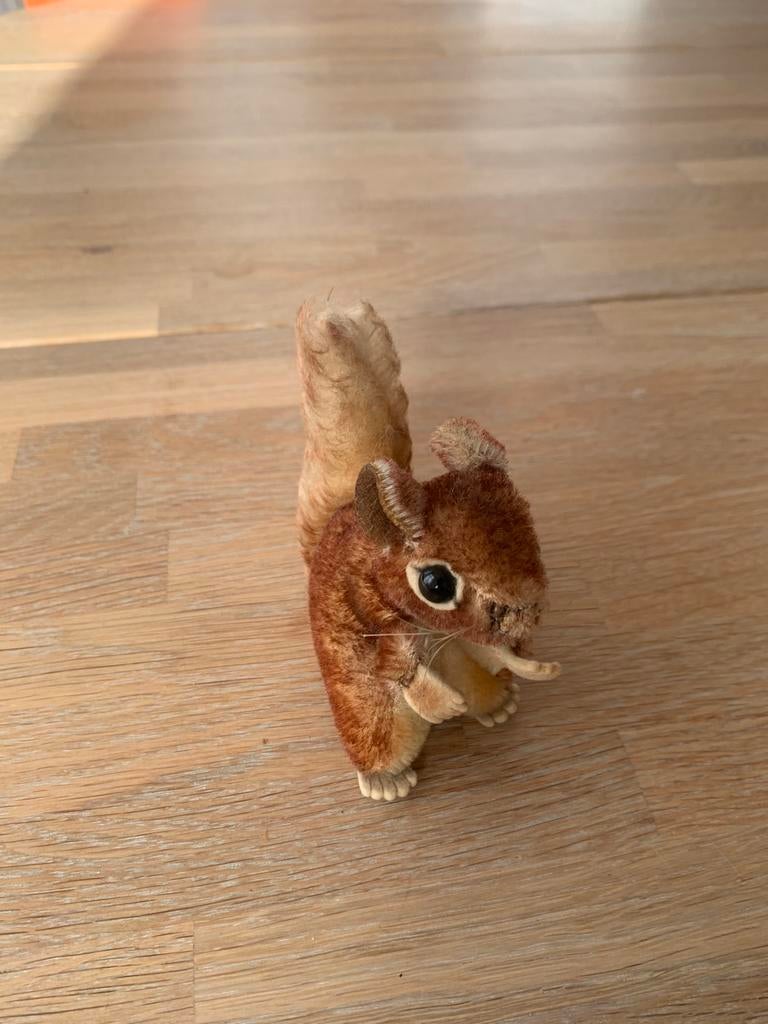Steiff Perri Eekhoorn, Ophalen, Zo goed als nieuw, Opgezet dier