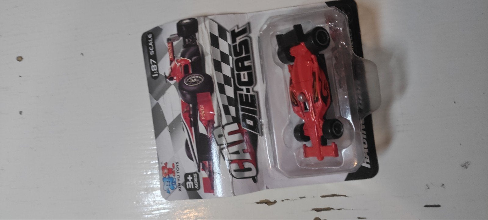 Rode Formule 1 Raceauto Die-Cast Model 1:87 Schaal, Hobby en Vrije tijd, Modelauto's | 1:87, Ophalen of Verzenden, Nieuw, Auto