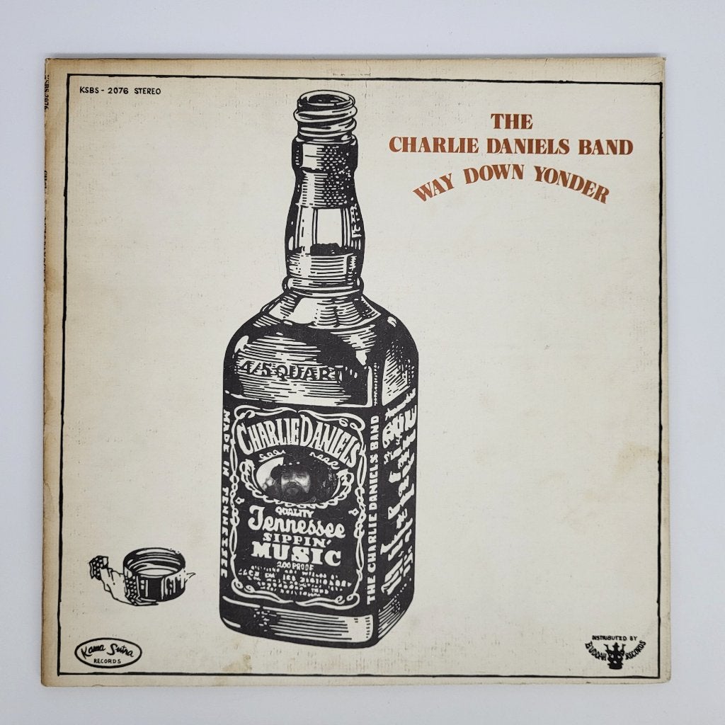 Charlie Daniels Band - Way Down Yonder - LP - Kama Sutra US, Cd's en Dvd's, Ophalen of Verzenden, Gebruikt, 12 inch, Classic Rock