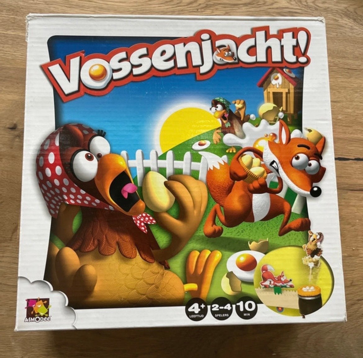 Vossenjacht! Bordspel - Zo goed als nieuw, Drie of vier spelers, Ophalen of Verzenden, Zo goed als nieuw