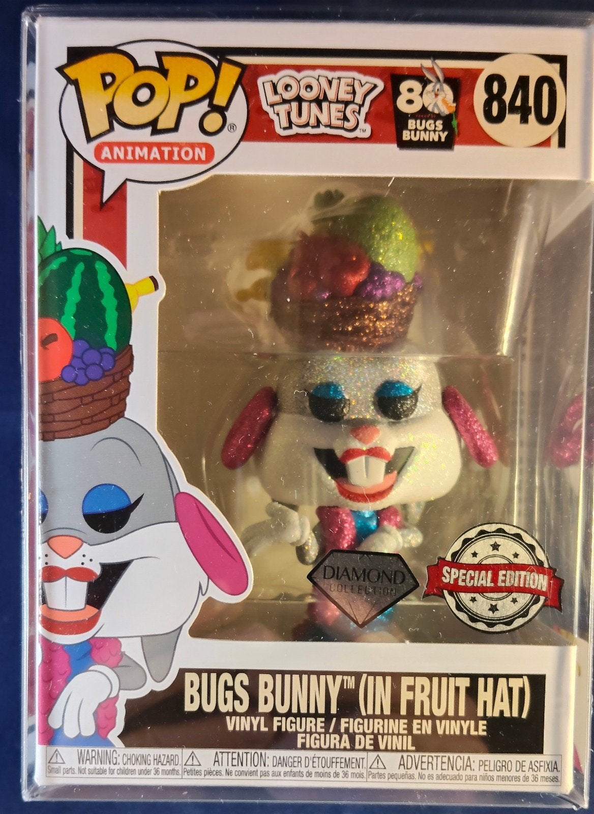 Funko Pop! Animation Looney Tunes Bugs Bunny (In Fruit Hat), Ophalen of Verzenden, Nieuw