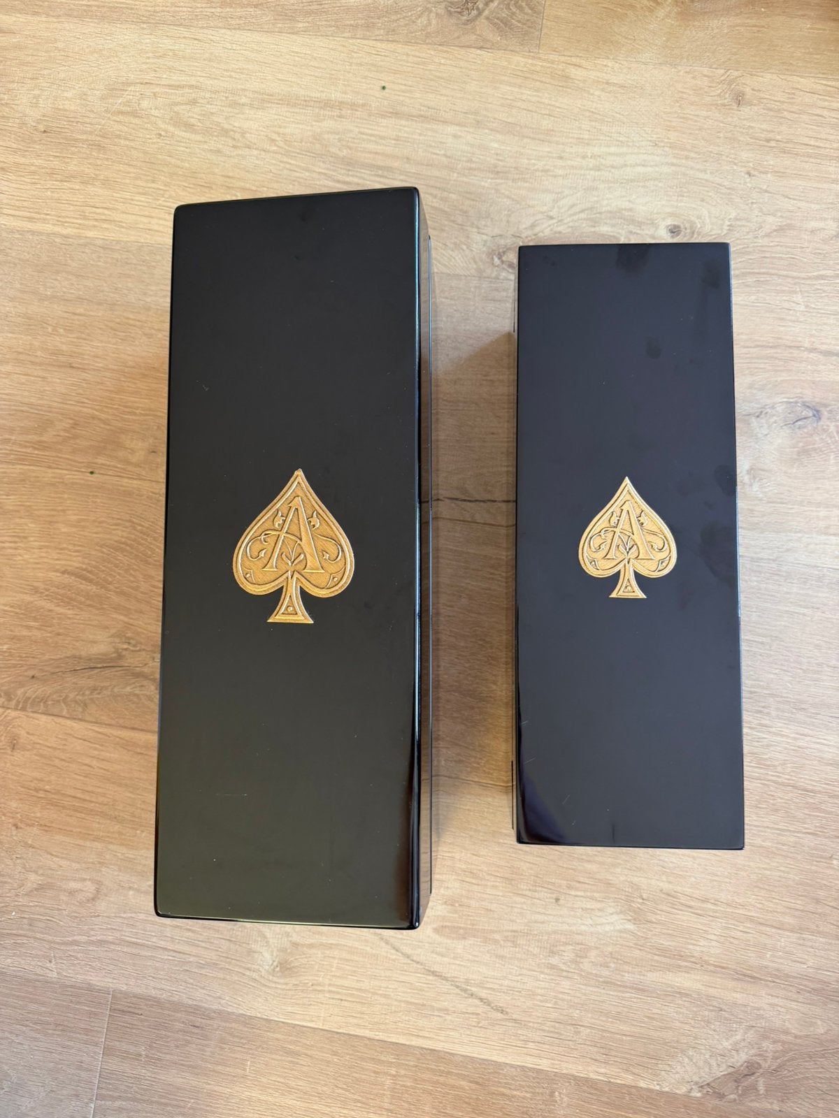 Originele Armand de Brignac Ace of Spades box doos fles set, Ophalen, Overige materialen, Overige stijlen, Gebruikt