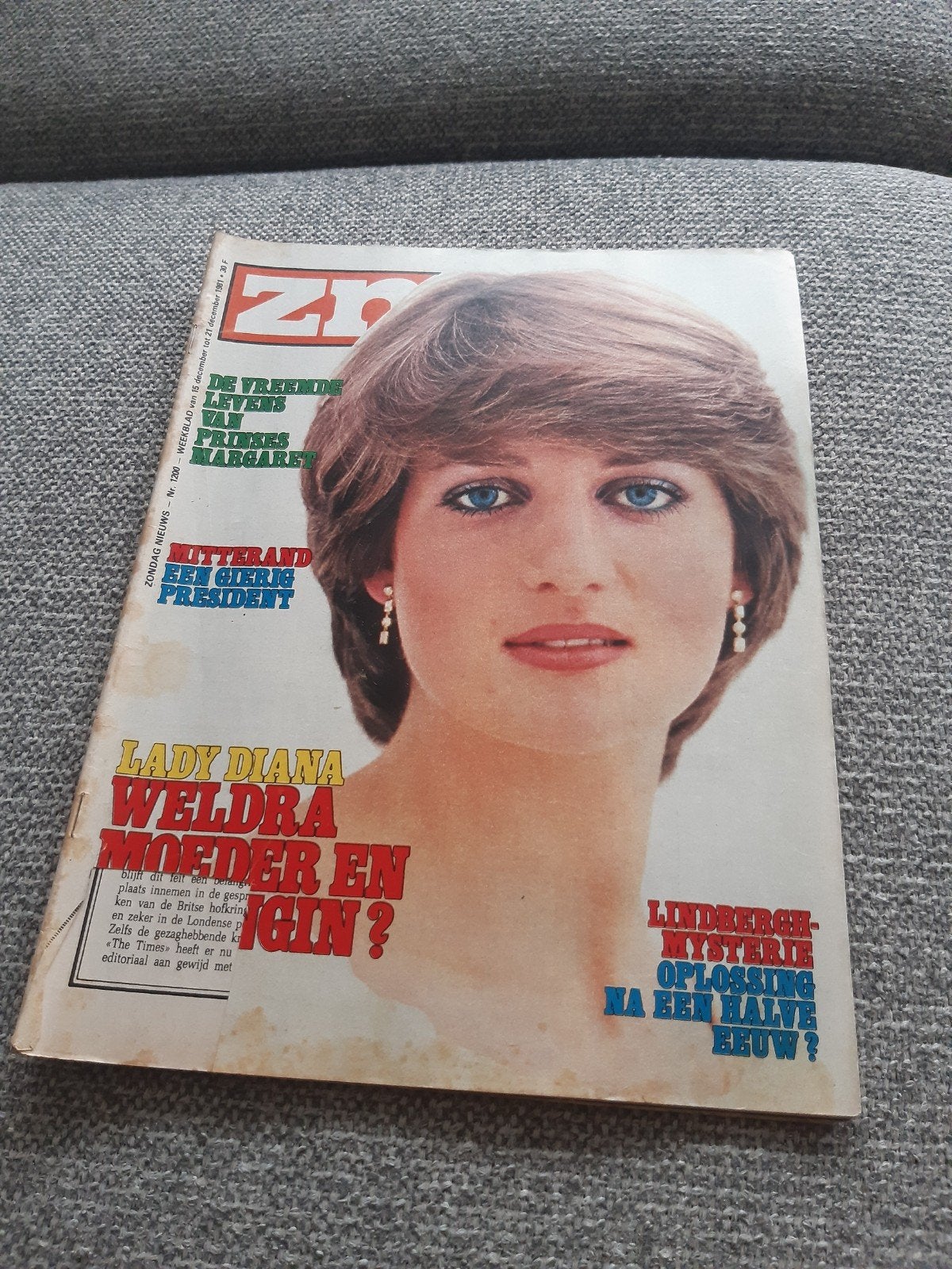1200. Zn 1981. Prinses Diana. Lindbergh Baby. Dalila Di Lazz, Verzamelen, Verzenden, 1980 tot heden, Tijdschrift
