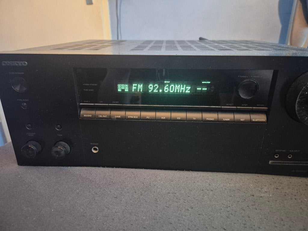 Onkyo TX-NR555, Ophalen of Verzenden, Gebruikt, 120 watt of meer, Onkyo