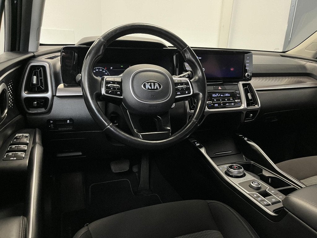 Kia Sorento 1.6 T-GDI Hybrid 2WD DynamicLine 7p. | TREKHAAK, Auto's, Kia, Stof, Gebruikt, 4 cilinders, Met garantie (alle)