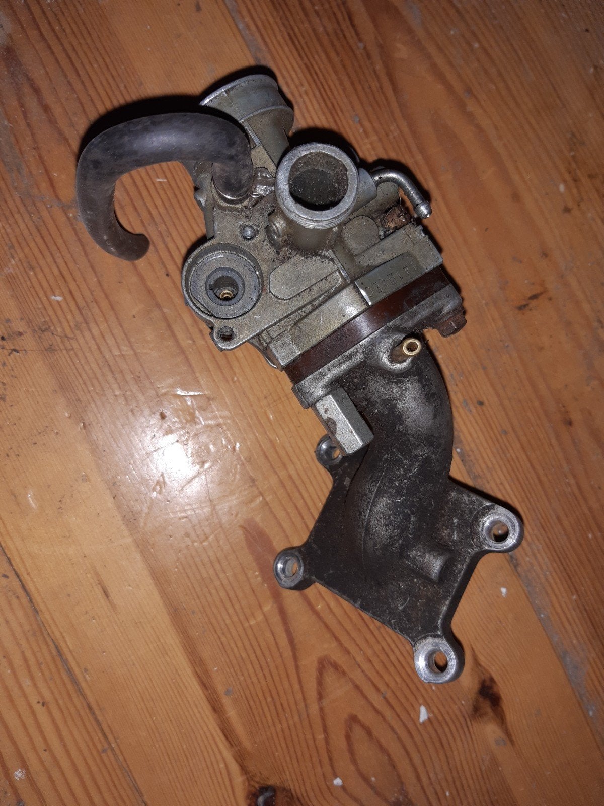 Gebruikte carburateur met inlaatspruitstuk, Ophalen of Verzenden, Gebruikt