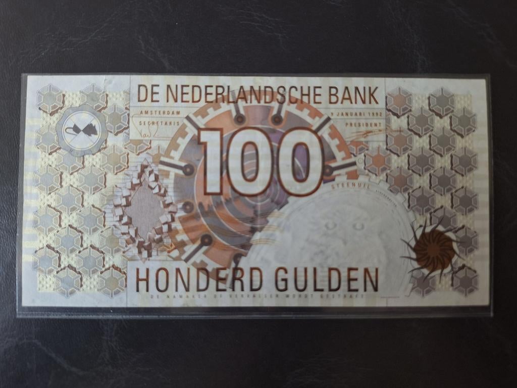 100 gulden 1992, Ophalen of Verzenden, 100 gulden