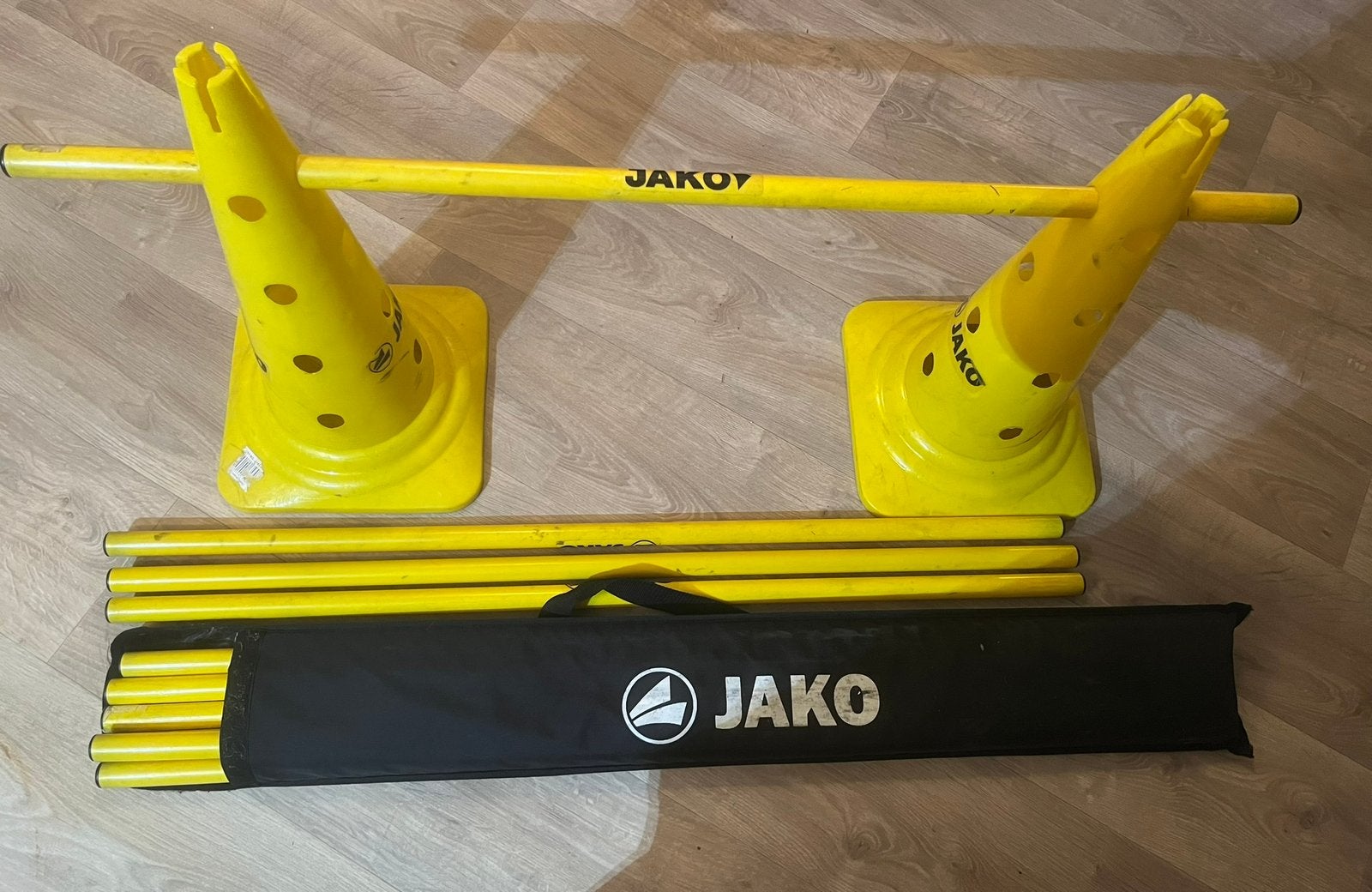 Jako Trainingsset: Pionnen & Stokken (6/10), Maat XS of kleiner, Ophalen, Gebruikt, Set